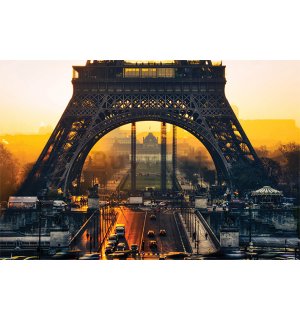 Poster - Alba sotto la Torre Eiffel