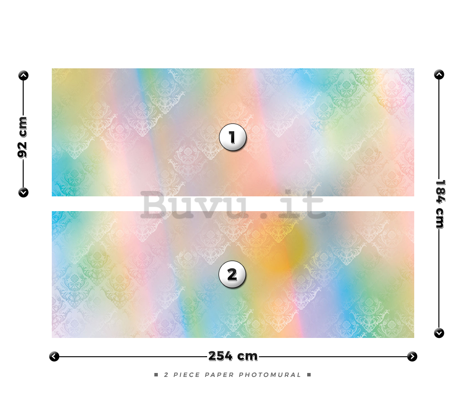 Fotomurale: Motivo a colori (3) - 184x254 cm