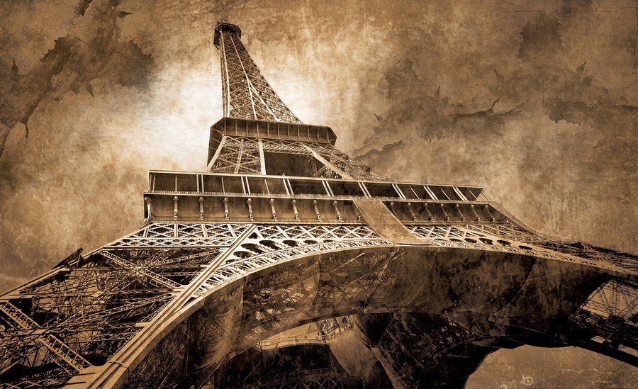 Quadro su tela: Torre Eiffel (3) - 75x100 cm