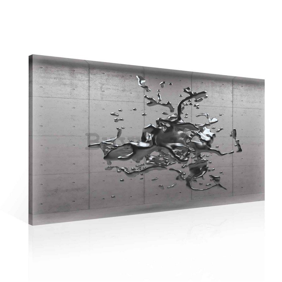 Quadro su tela: Astrazione splash (3) - 75x100 cm