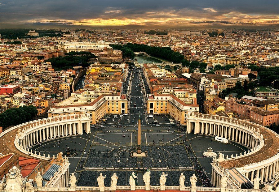 Quadro su tela: Vaticano - 75x100 cm