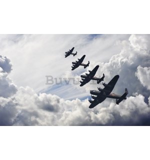 Quadro su tela: Squadriglia di bombardieri - 75x100 cm