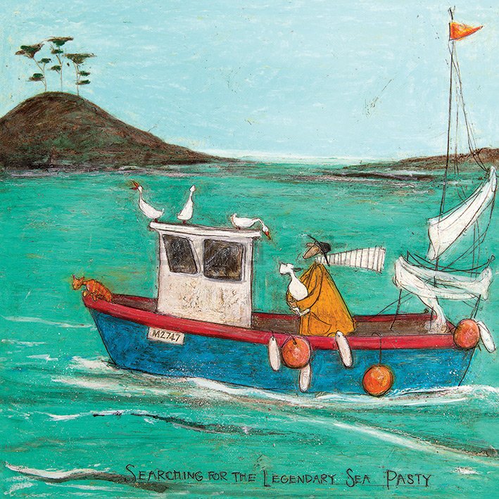 Quadro su tela - Sam Toft, Searching For the Legendary Sea Pasty