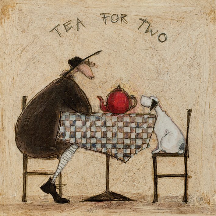 Quadro su tela - Sam Toft, Tea For Two
