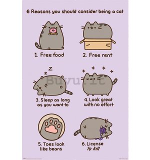 Poster - Pusheen (Reasons to be a Cat)