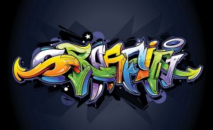 Fotomurale in TNT: Graffiti (4) - 254x368 cm