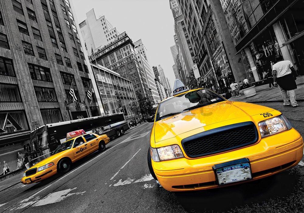 Fotomurale: Manhattan Taxi (2) - 254x368 cm