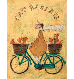 Quadro su tela - Sam Toft, Cat Baskets