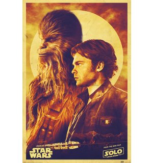 Poster - Solo A Star Wars Story (Han and Chewie)