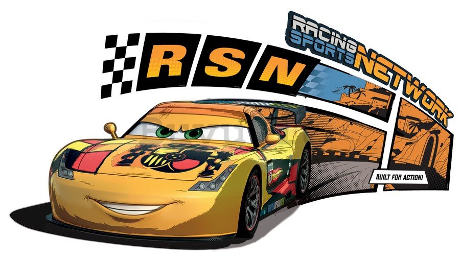 Adesivo - Cars (Racing Sports Network)