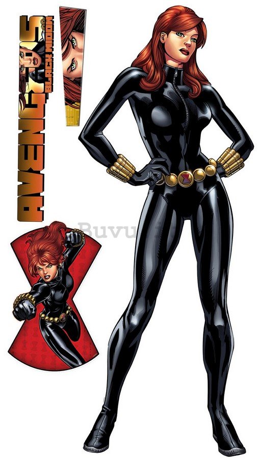 Adesivo - Avengers Black Widow (2)