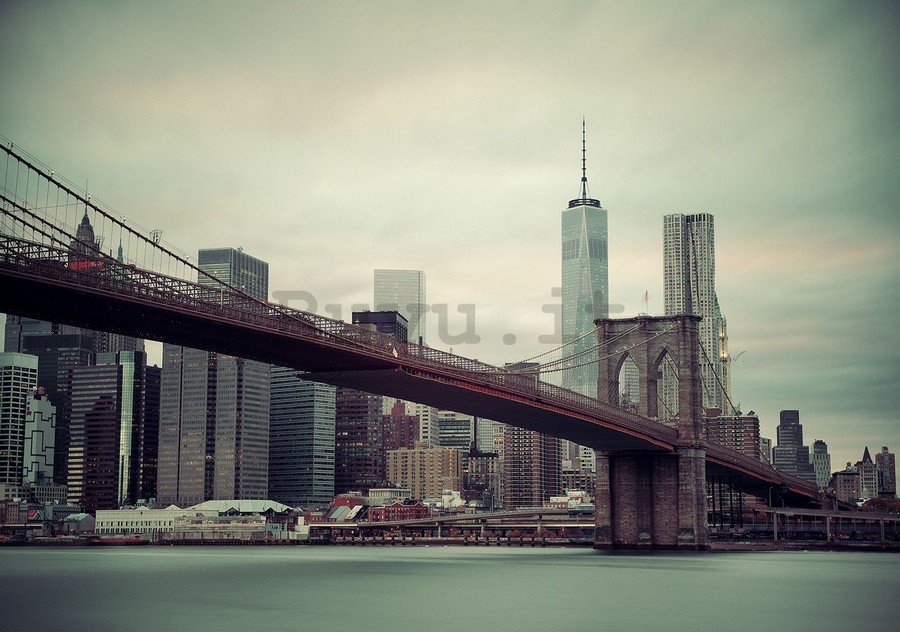 Fotomurale in TNT: Brooklyn Bridge (2) - 184x254 cm