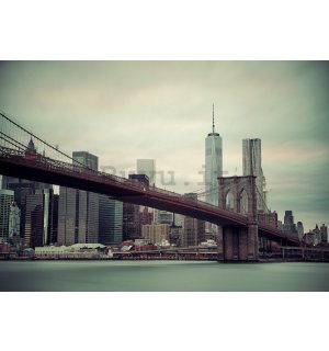 Fotomurale in TNT: Brooklyn Bridge (2) - 184x254 cm