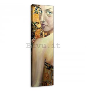 Quadro su tela: Bellezza (pittura a olio) - 145x45 cm