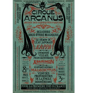 Poster - Animali fantastici I crimini di Grindelwald (Le Cirque Arcanus)