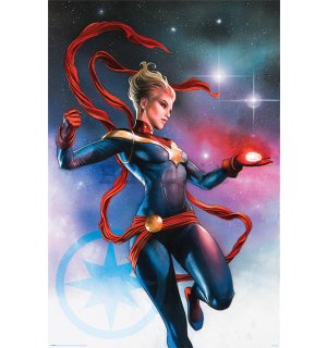 Poster - Captain Marvel (Galaxy)