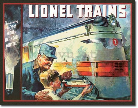 Targa in latta - Lionel 1935 Cover
