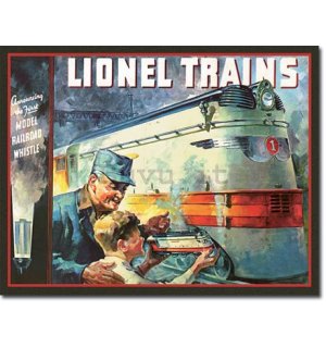 Targa in latta - Lionel 1935 Cover