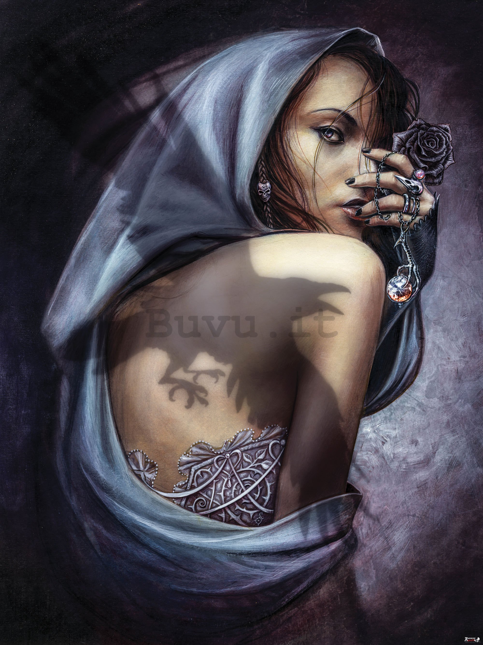 Fotomurale: Alchemy Gothic (Raven Rose) - 254x184 cm