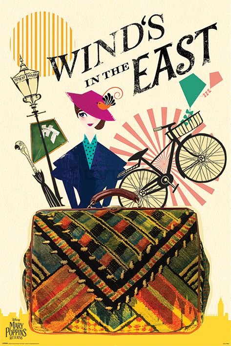 Poster - Mary Poppins Returns (Wind in the East)