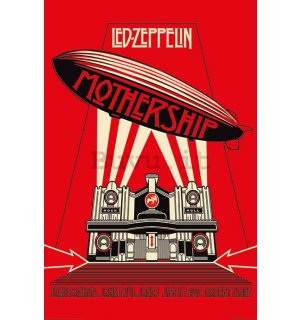Poster - Led Zeppelin (Mothership Red)