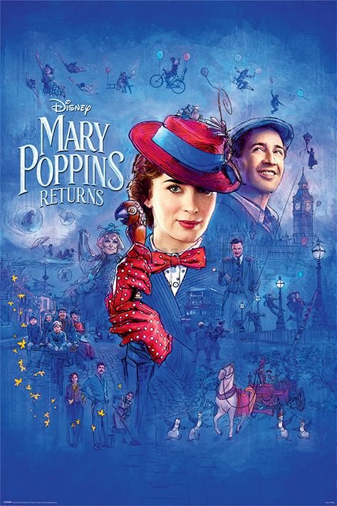 Poster - Mary Poppins Returns (Spit Spot)