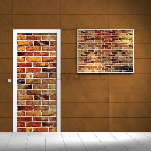 Fotomurale: Muro di mattoni (1) - 211x91 cm