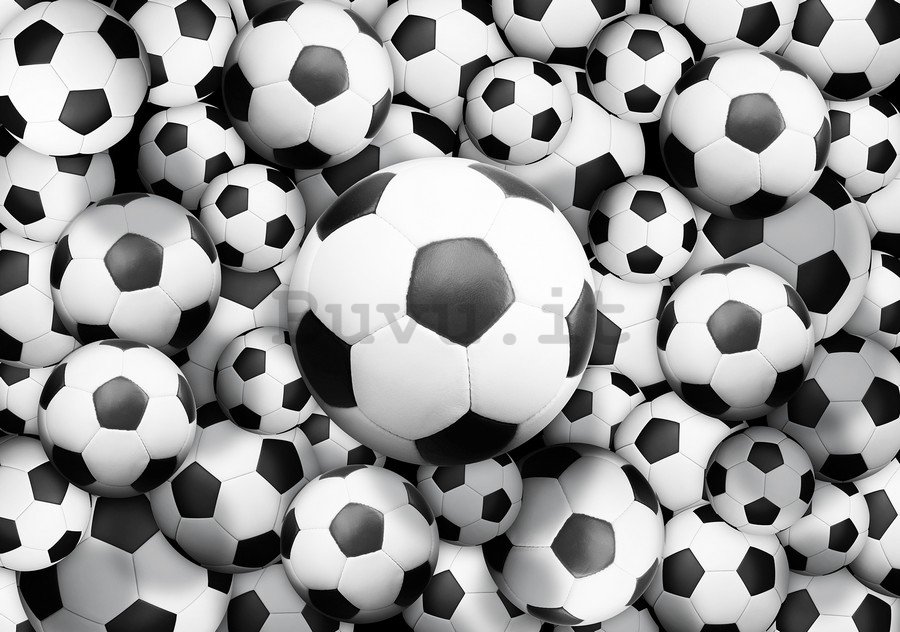 Fotomurale: Palloni da calcio (2) - 184x254 cm
