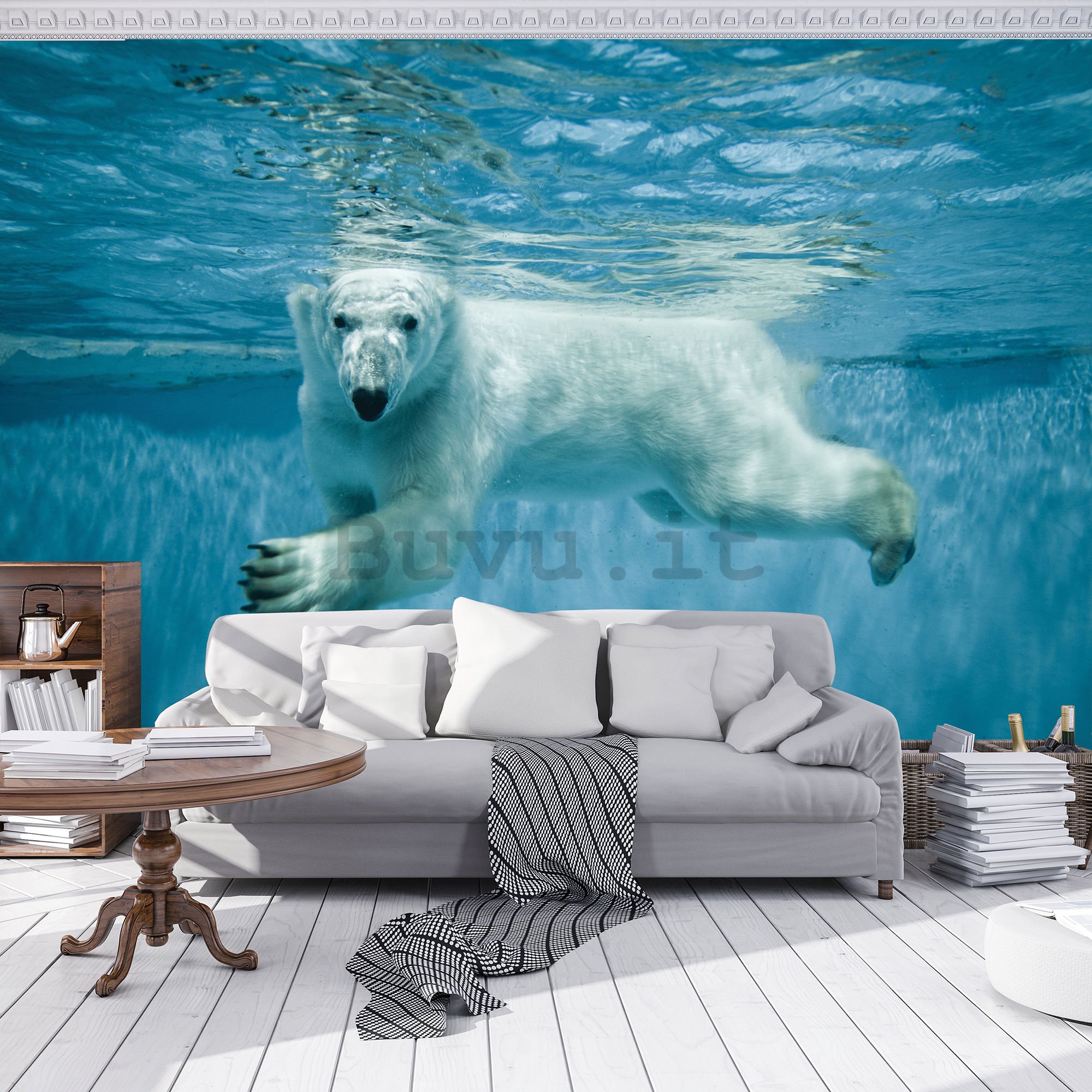 Fotomurale: Orso polare (1) - 254x368 cm