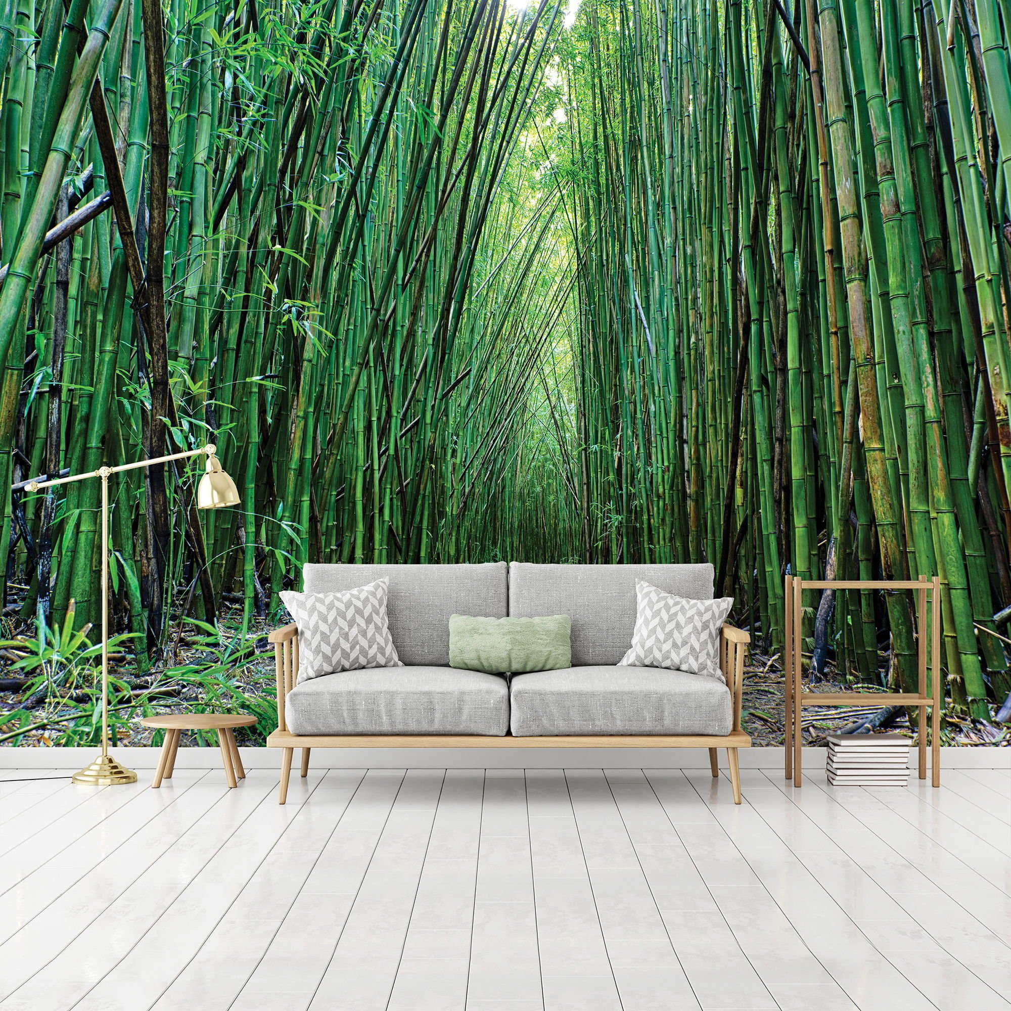 Fotomurale: Bosco di bambu (2) - 254x368 cm