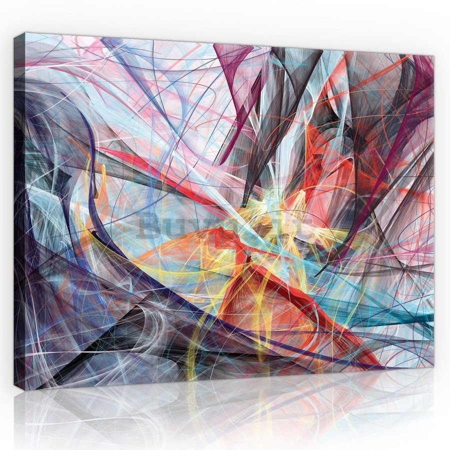 Quadro su tela: Astrazione moderna (2) - 75x100 cm