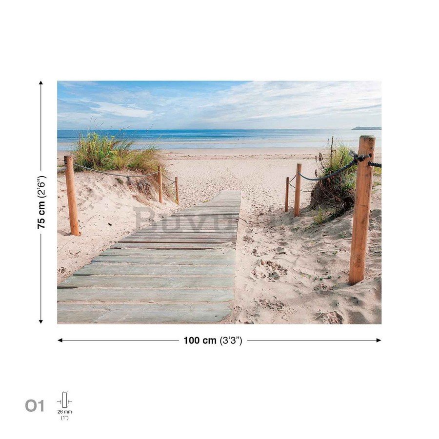 Quadro su tela: Spiaggia (3) - 75x100 cm