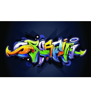 Quadro su tela: Graffiti (4) - 75x100 cm