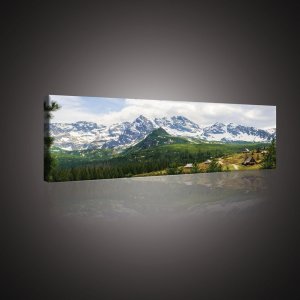 Quadro su tela: Monti Tatra (1) - 145x45 cm