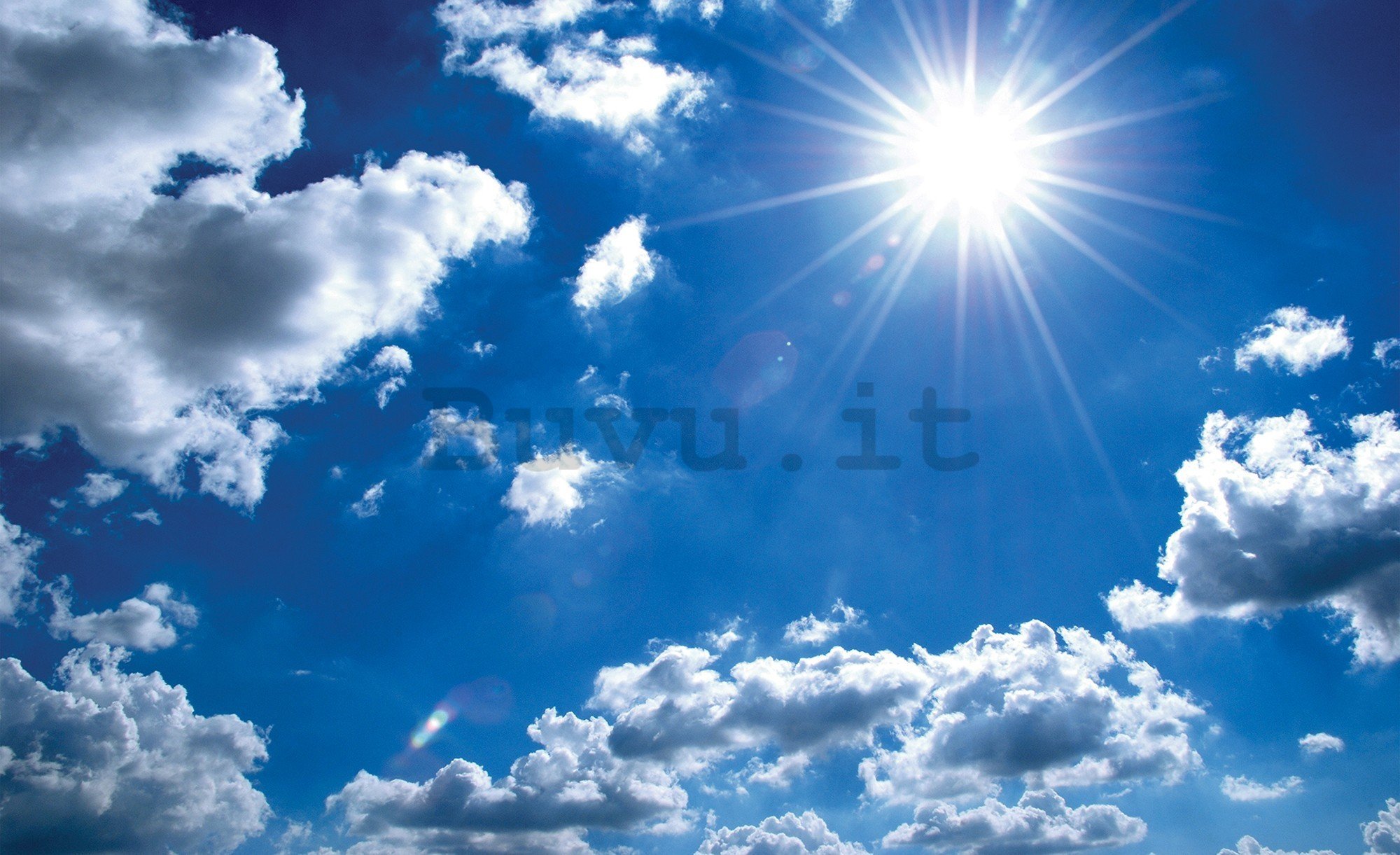 Fotomurale in TNT: Sole nel cielo - 416x254 cm