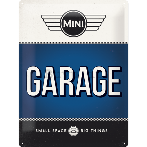 Targa in latta - Mini Cooper Garage