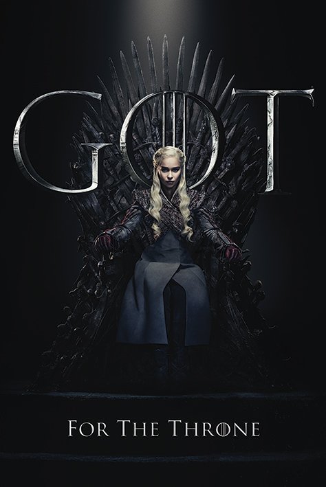 Poster - Game of Thrones (Daenerys For the Throne)