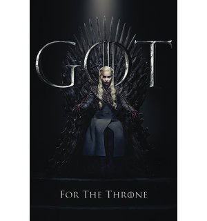 Poster - Game of Thrones (Daenerys For the Throne)