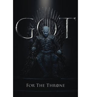 Poster - Game of Thrones (The Night King For the Throne)