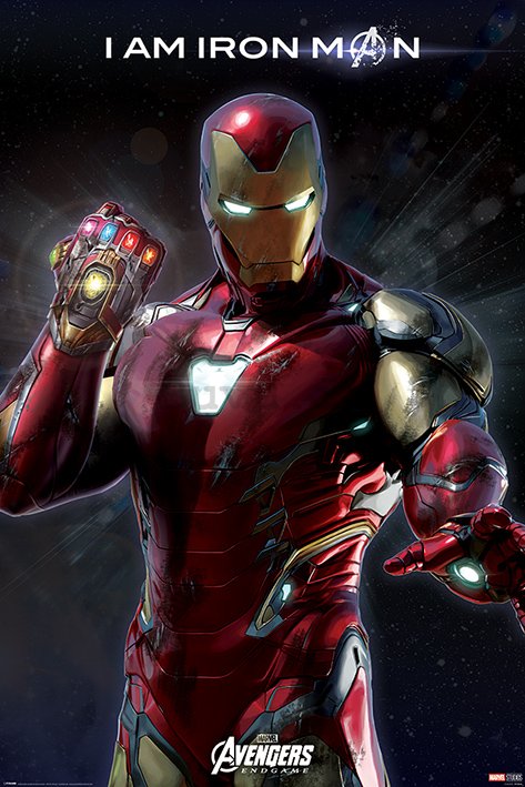 Poster - Avengers Endgame (I am Iron Man)