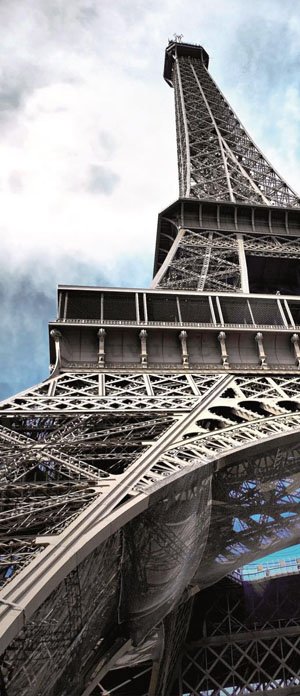 Fotomurale: Torre Eiffel (1) - 211x91 cm