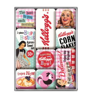 Set di magneti - Kellogg's Happy Hostess Corn Flakes