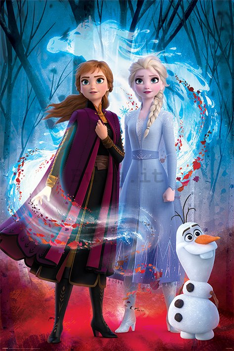 Poster - Frozen 2, Frozen II Il segreto di Arendelle (Guiding Spirit)