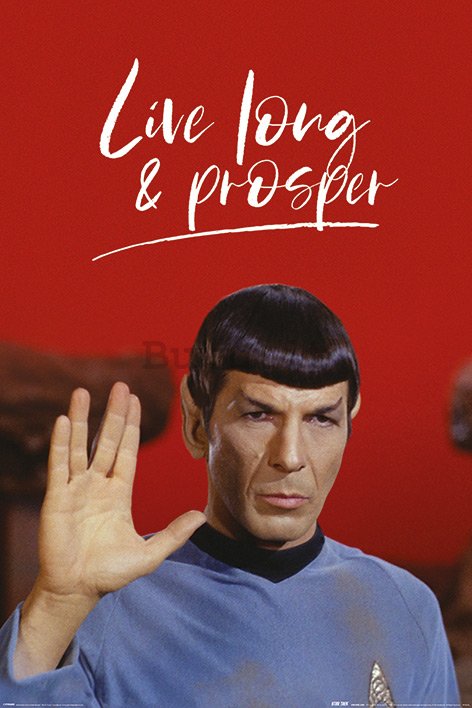 Poster - Star Trek (Live Long And Prosper)