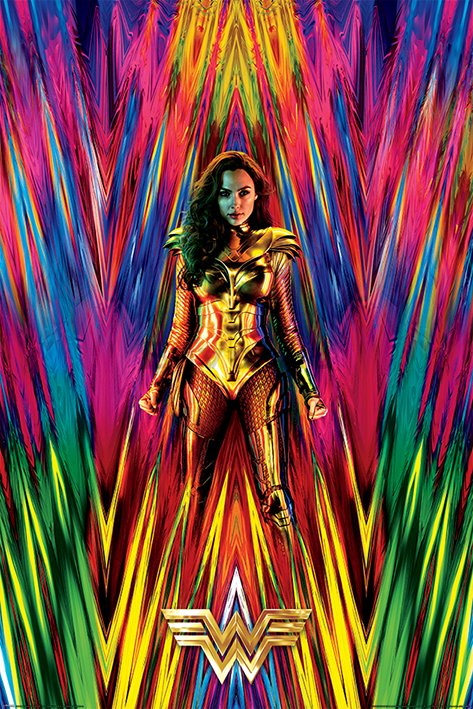 Poster - Wonder Woman 1984 (Neon Static)