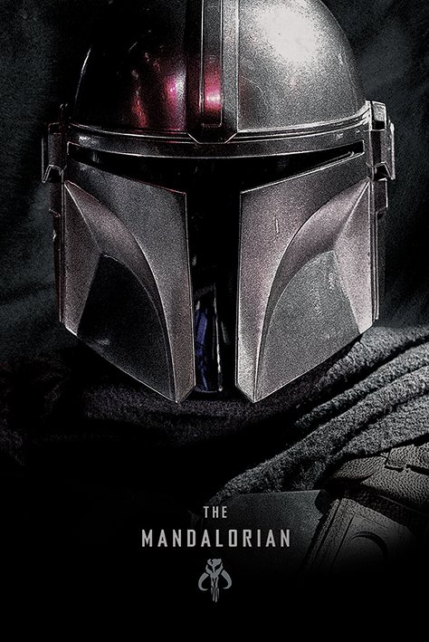 Poster - Star Wars The Mandalorian (Dark)