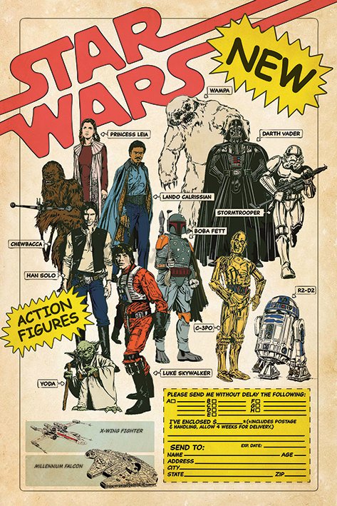Poster - Star Wars (Action Figures)