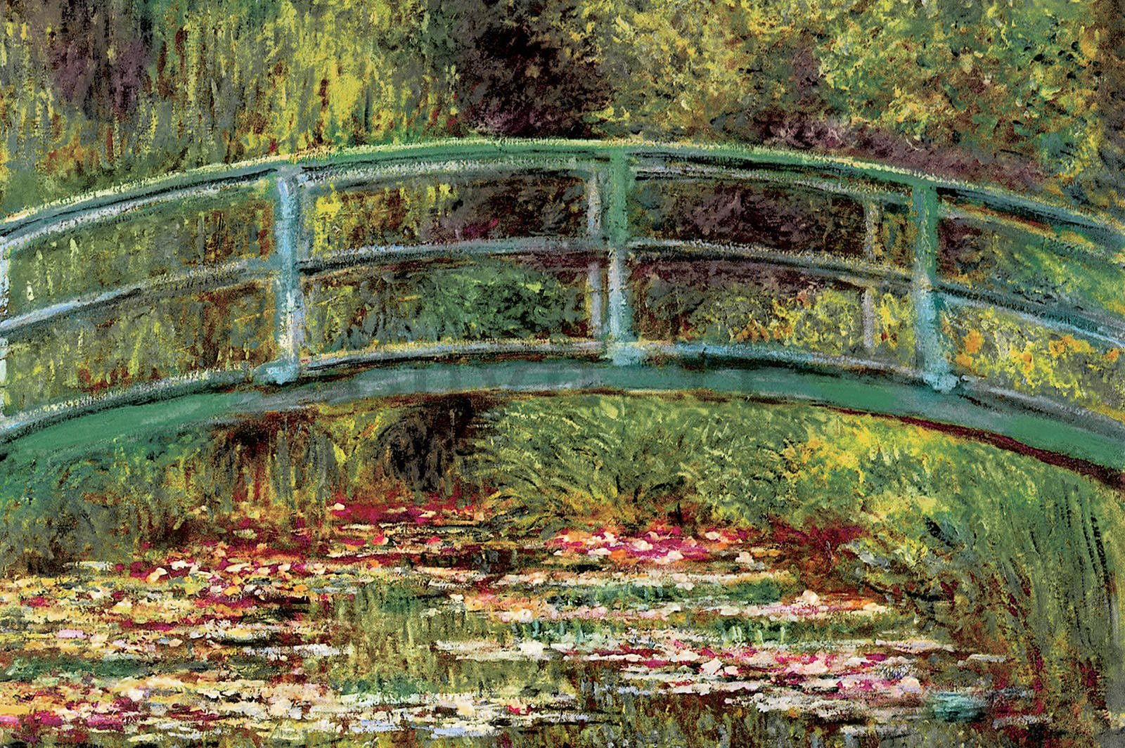 Fotomurale in TNT: Claude Monet, Stagno con ninfee - 104x70,5 cm