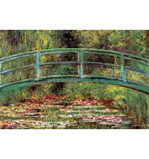 Fotomurale in TNT: Claude Monet, Stagno con ninfee - 104x70,5 cm