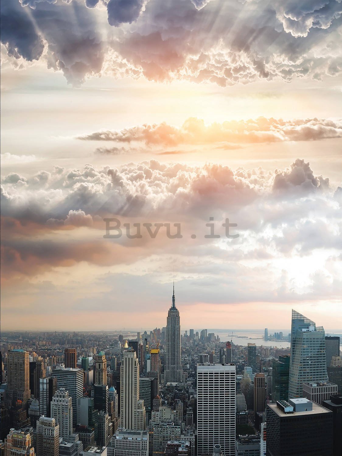 Fotomurale: Vista di Manhattan (2) - 184x254 cm